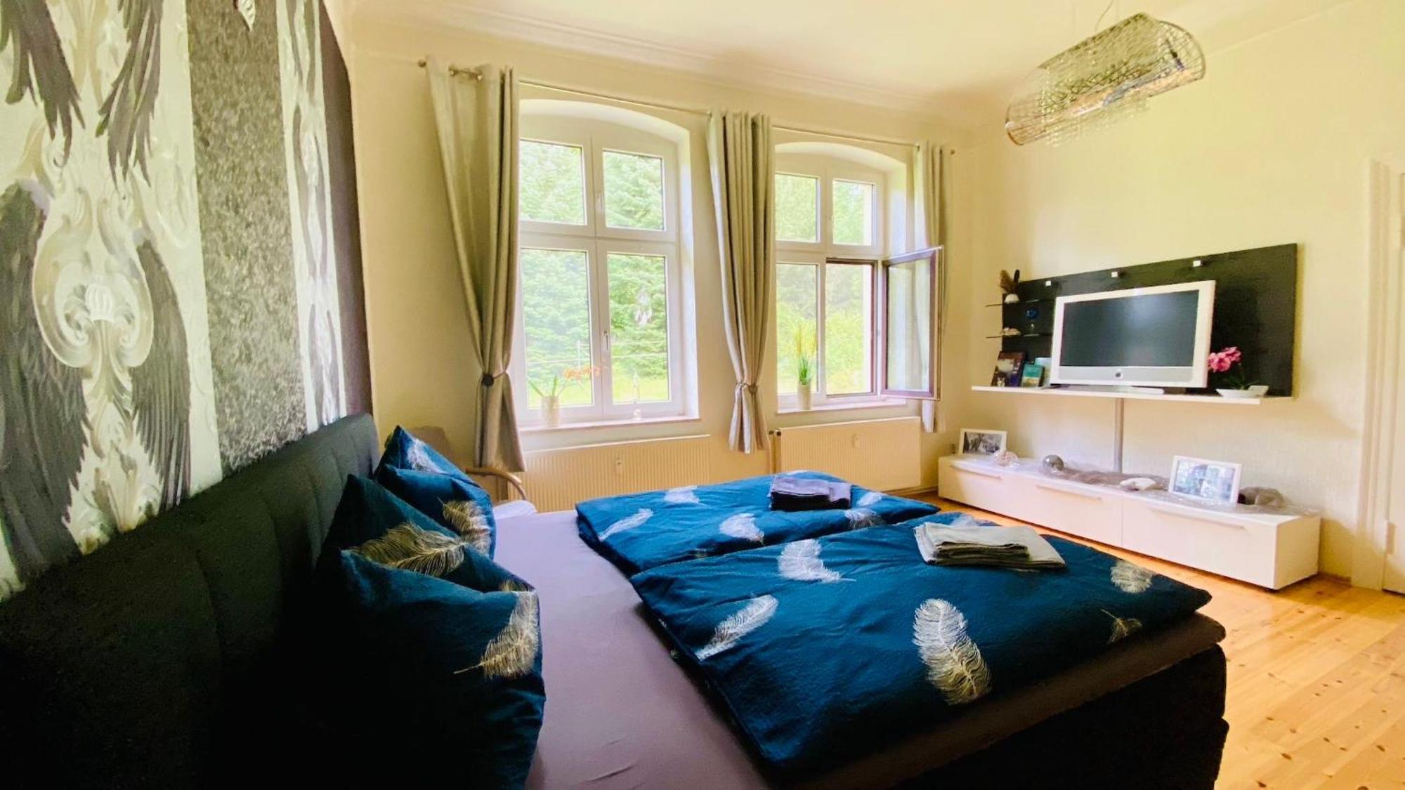 Ferienwohnung Villa Am Haussee Feldberger Seenlandschaft Εξωτερικό φωτογραφία